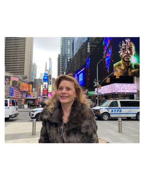 Vera Fischer relembra viagem para Nova York e abre álbum de fotos