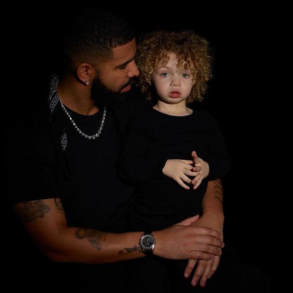 Drake mostra seu filho de 2 anos pela primeira vez e choca internautas