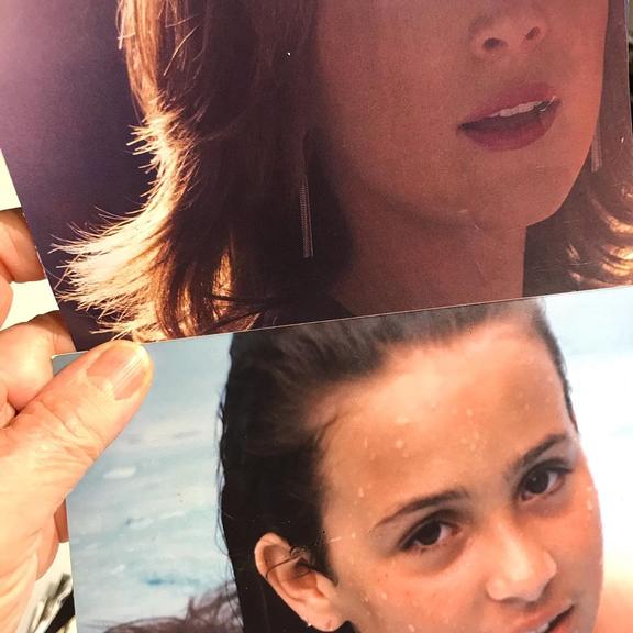 Regina Duarte relembra fotos inéditas de Gabriela Duarte