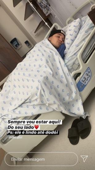 Mc Gui é internado com suspeita de coronavírus