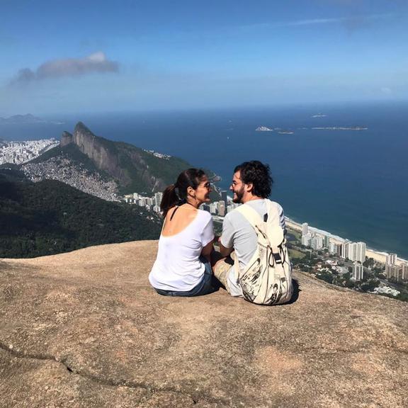 Fátima Bernardes homenageia Túlio Gadêlha no Dia Dos Namorados