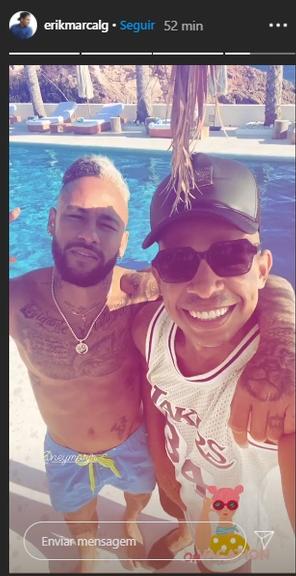 Neymar Jr. e Anitta estão curtindo férias em Ibiza juntos