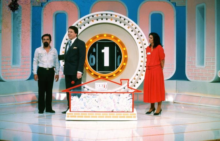 Programa o Pião da Casa Própria, apresentado por Silvio Santos em 1988