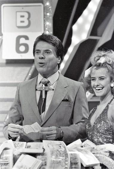 Silvio Santos no Caldeirão da Sorte em 1986 