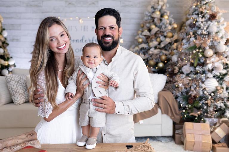 Biah Rodriguez e Sorocaba celebram 7 meses do filho