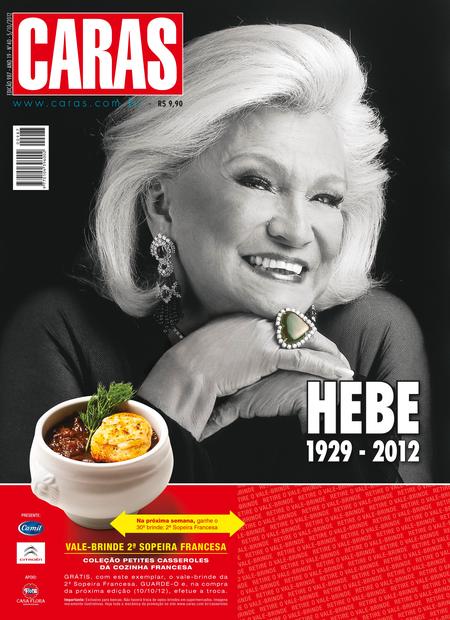 Hebe Camargo na Revista CARAS