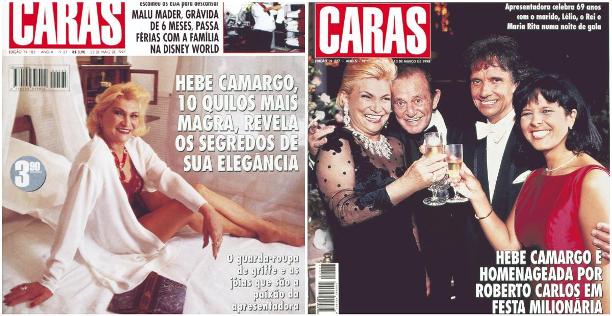 Hebe Camargo na Revista CARAS