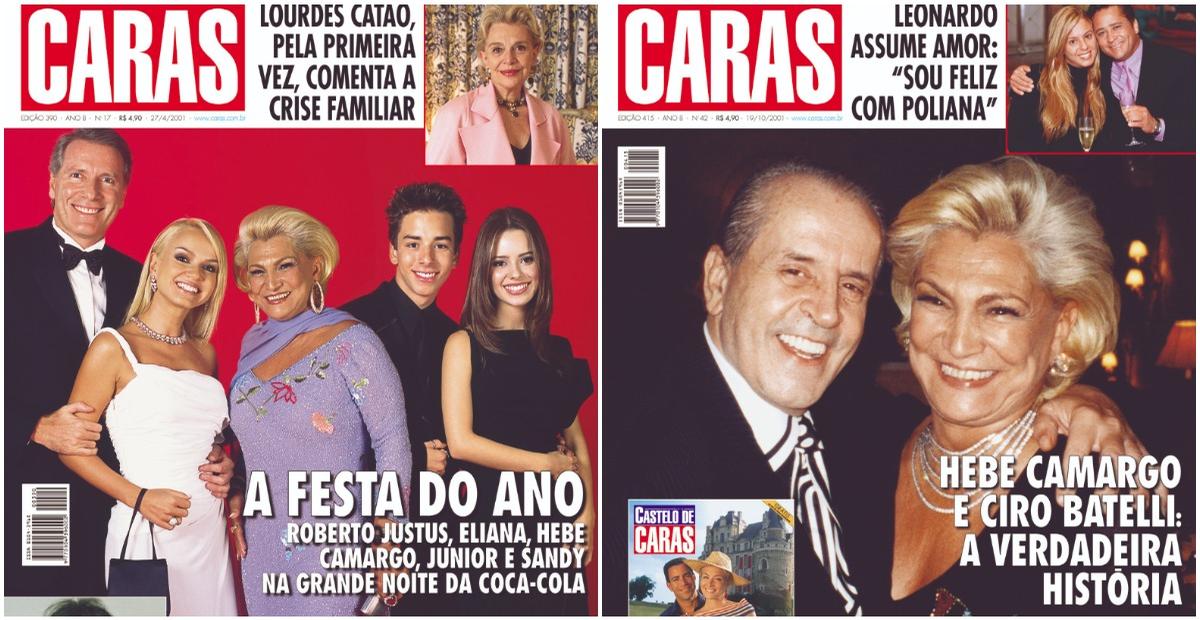 Hebe Camargo na Revista CARAS