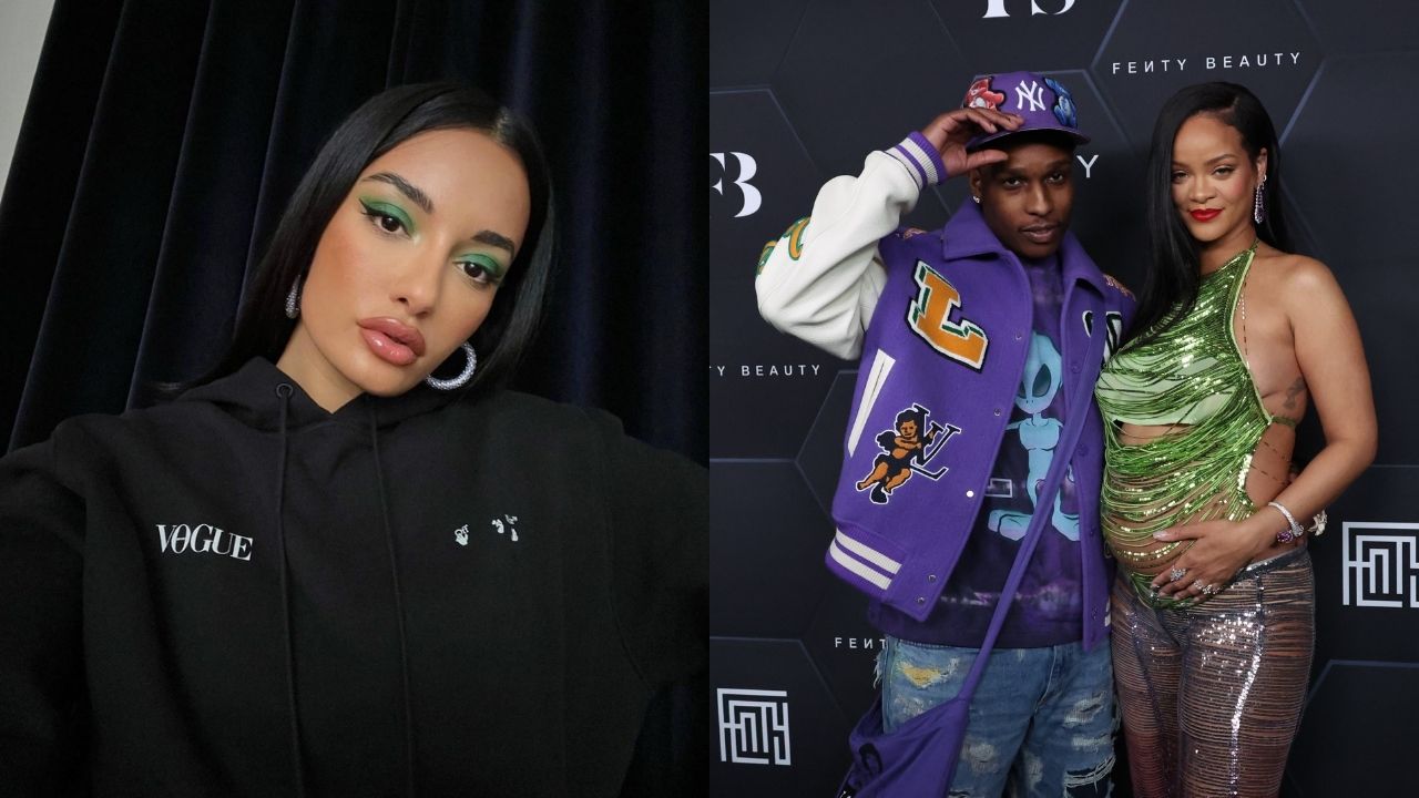 Amina Muaddi, pivô de suposta separação entre Rihanna e A$AP Rocky, se pronuncia