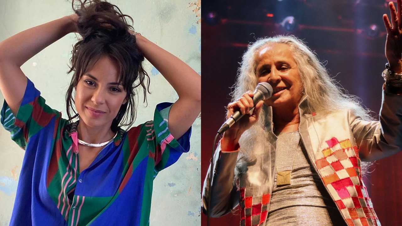 Andréia Horta curte show de Maria Bethânia e tieta a cantora: ”Imensa alegria!”