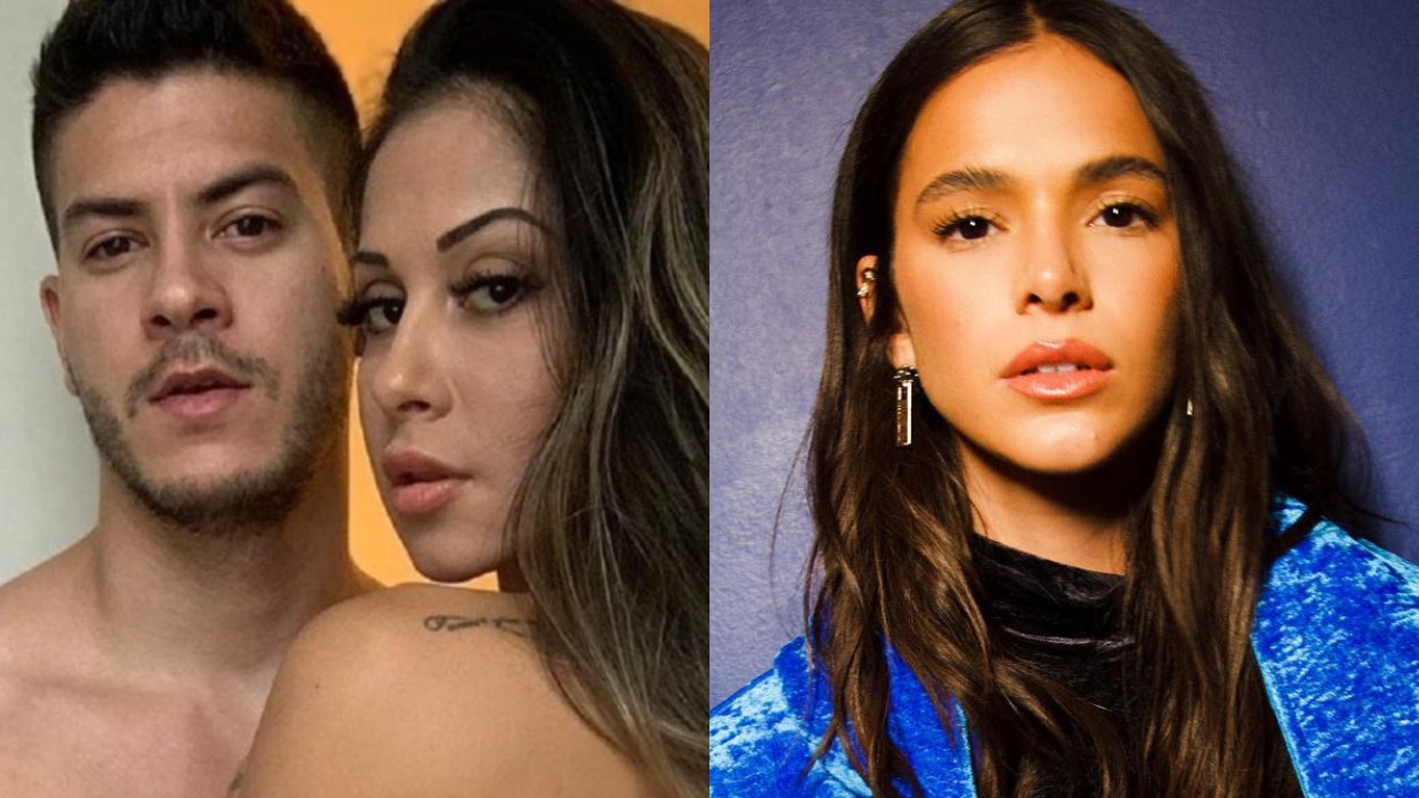 Maíra Cardi, esposa de Arthur Aguiar, ameaça expor segredo de Bruna Marquezine