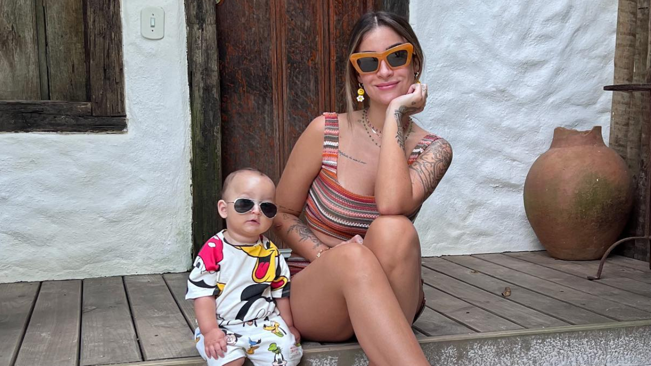 Bianca Andrade mostra os primeiros passos do filho, Cris: ”A maior felicidade da minha vida”