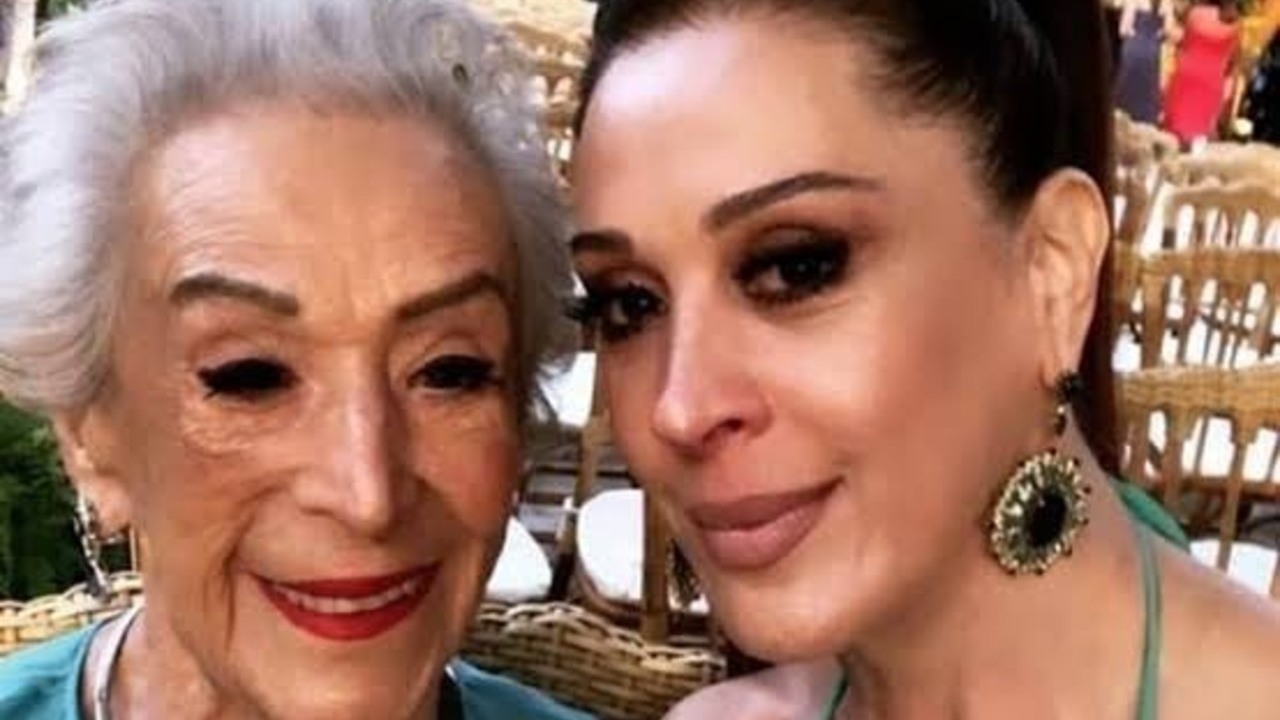 Claudia Raia relembra momentos com a mãe falecida: ”Que saudade”