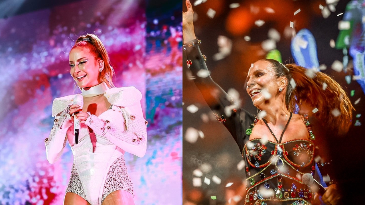 Claudia Leitte retoma turnê em apresentação que também teve Ivete Sangalo
