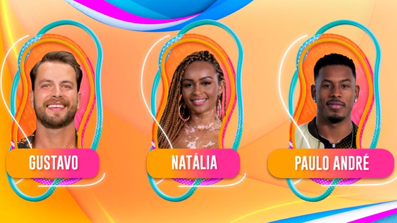 BBB 22: Gustavo Marsengo, Natália Deodato e Paulo André formam o 14º paredão; vote em quem deve sair