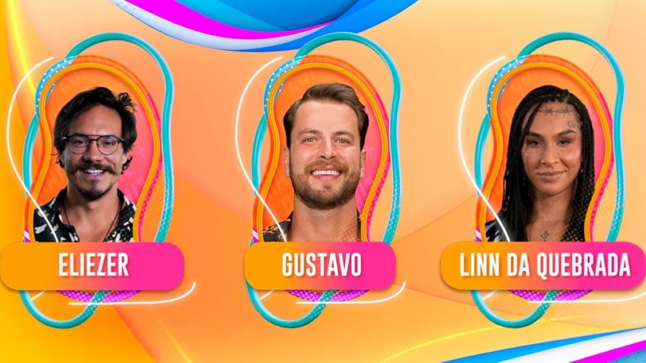 BBB 22: Eliezer, Gustavo Marsengo e Linn da Quebrada formam o 13º paredão; vote em quem deve sair