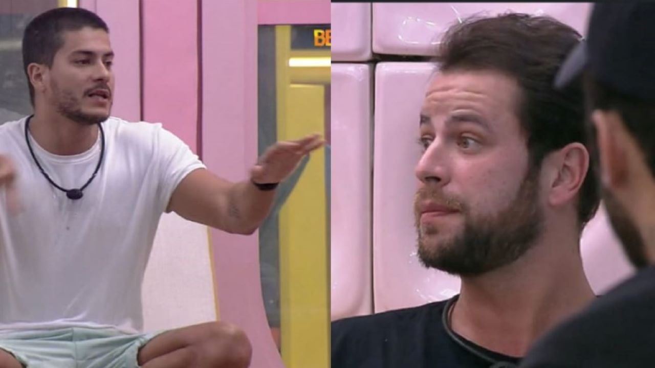BBB 22: Arthur e Gustavo se desentendem durante formação de paredão: ”Você só pensa em você”