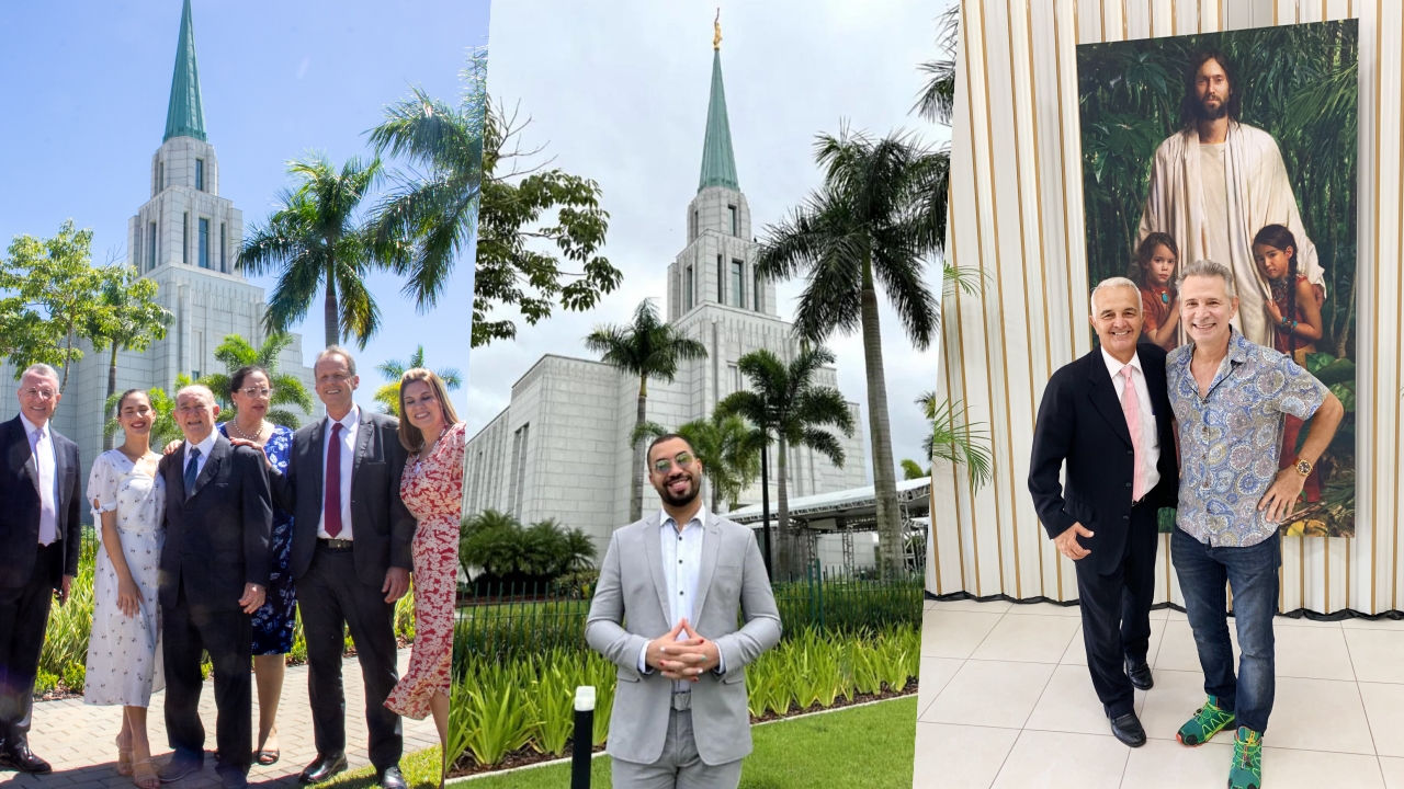 Famosos e ex-futebolistas, entre eles Zico, Júnior e Tita, visitam Templo do Rio de Janeiro