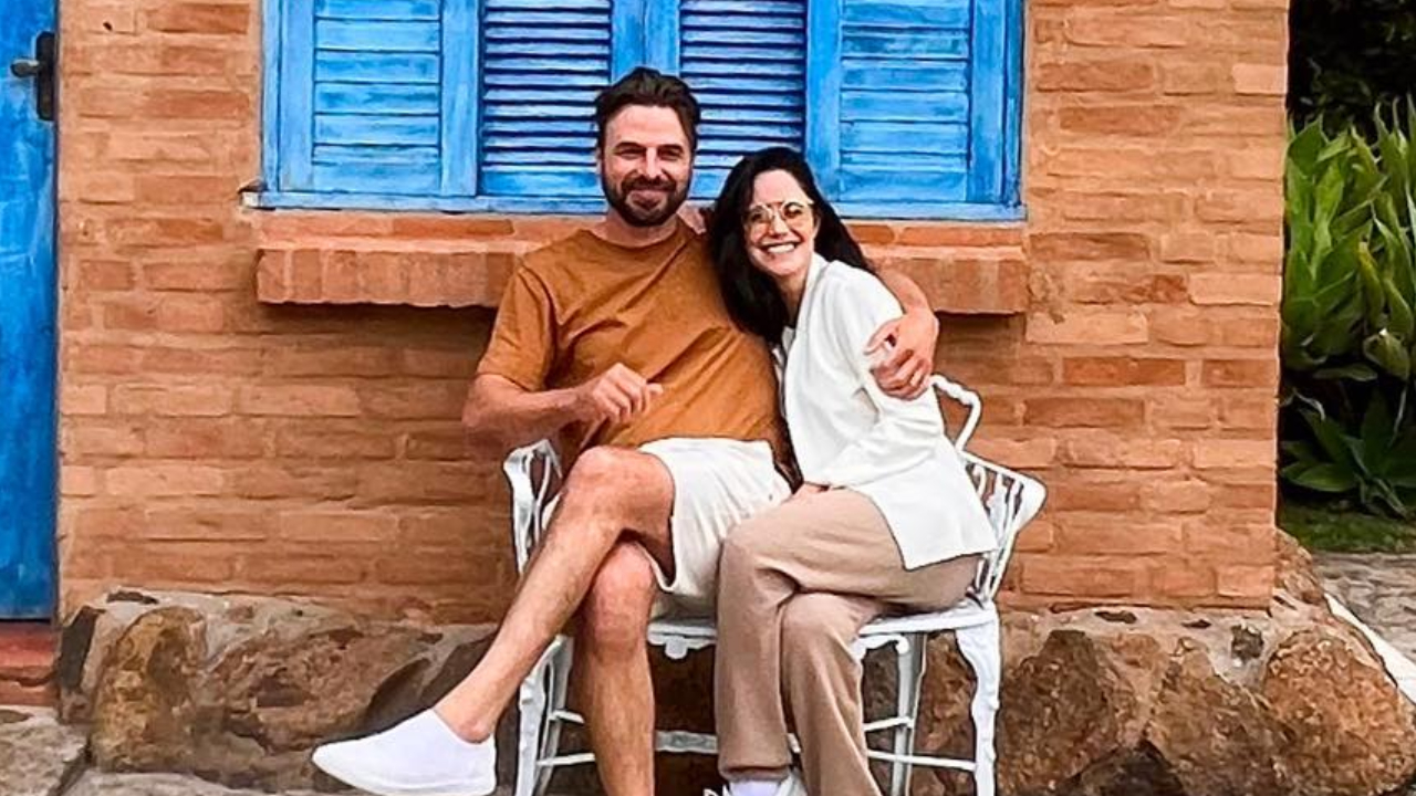 Fernanda Vasconcellos e Cássio Reis surgem juntinhos em clique perfeito: ”Infinito particular”