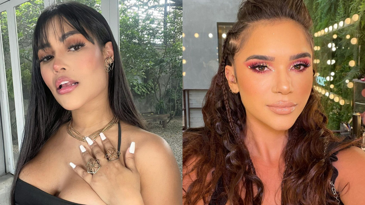 Flay e Gizelly Bicalho surgem belíssimas vestindo fantasias durante festa e chamam atenção: ”Que gatas!”