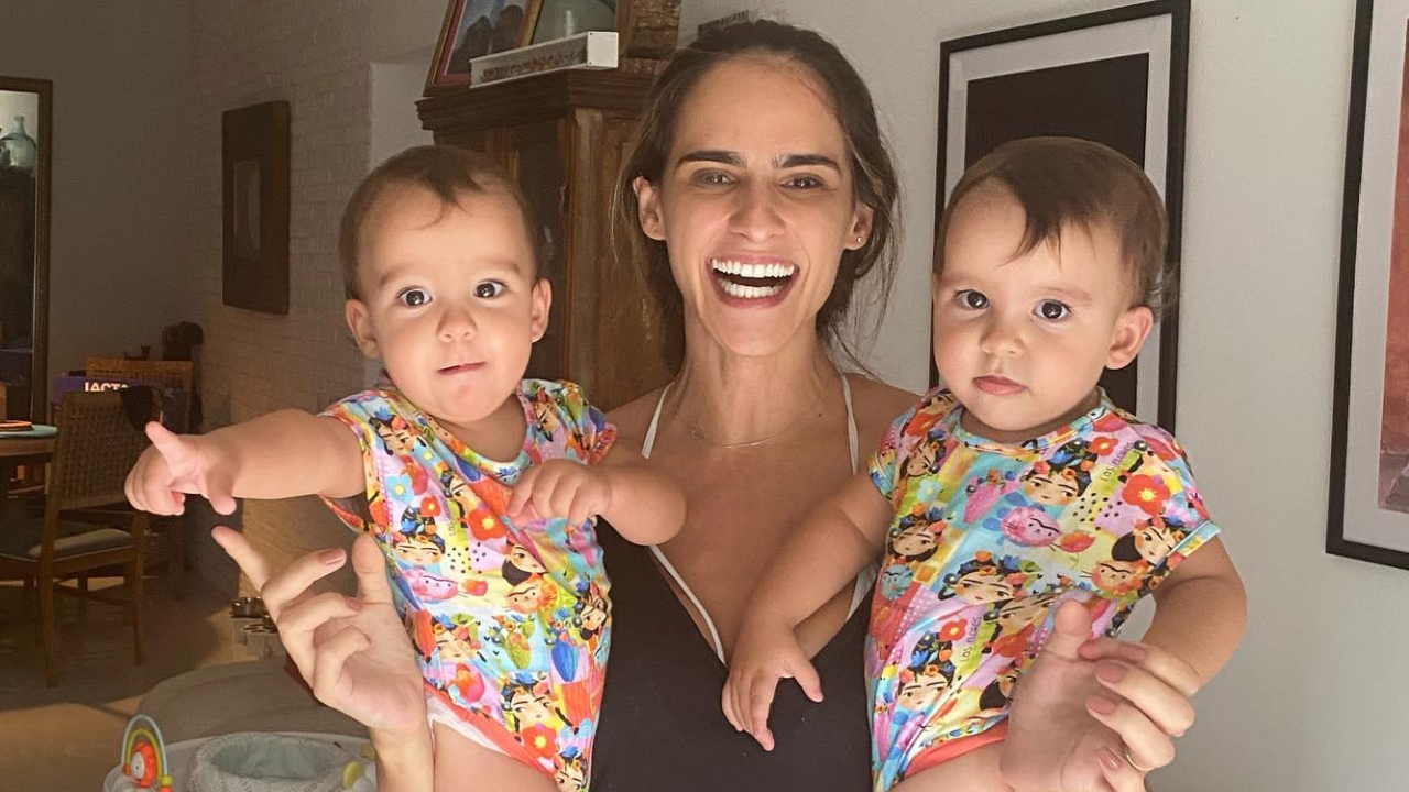 Marcella Fogaça surge brincando com as filhas em foto e dispara: ”Nunca fui tão livre”