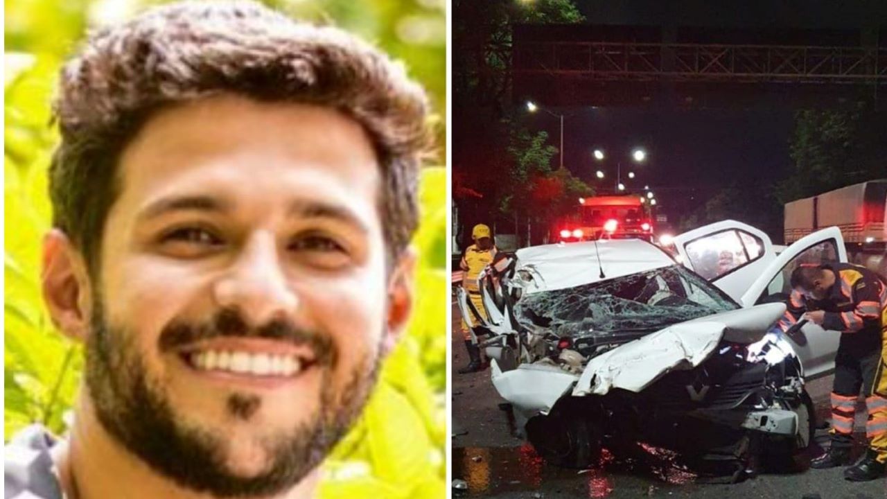 Novas fotos do carro em que Rodrigo Mussi estava quando sofreu o acidente são divulgadas