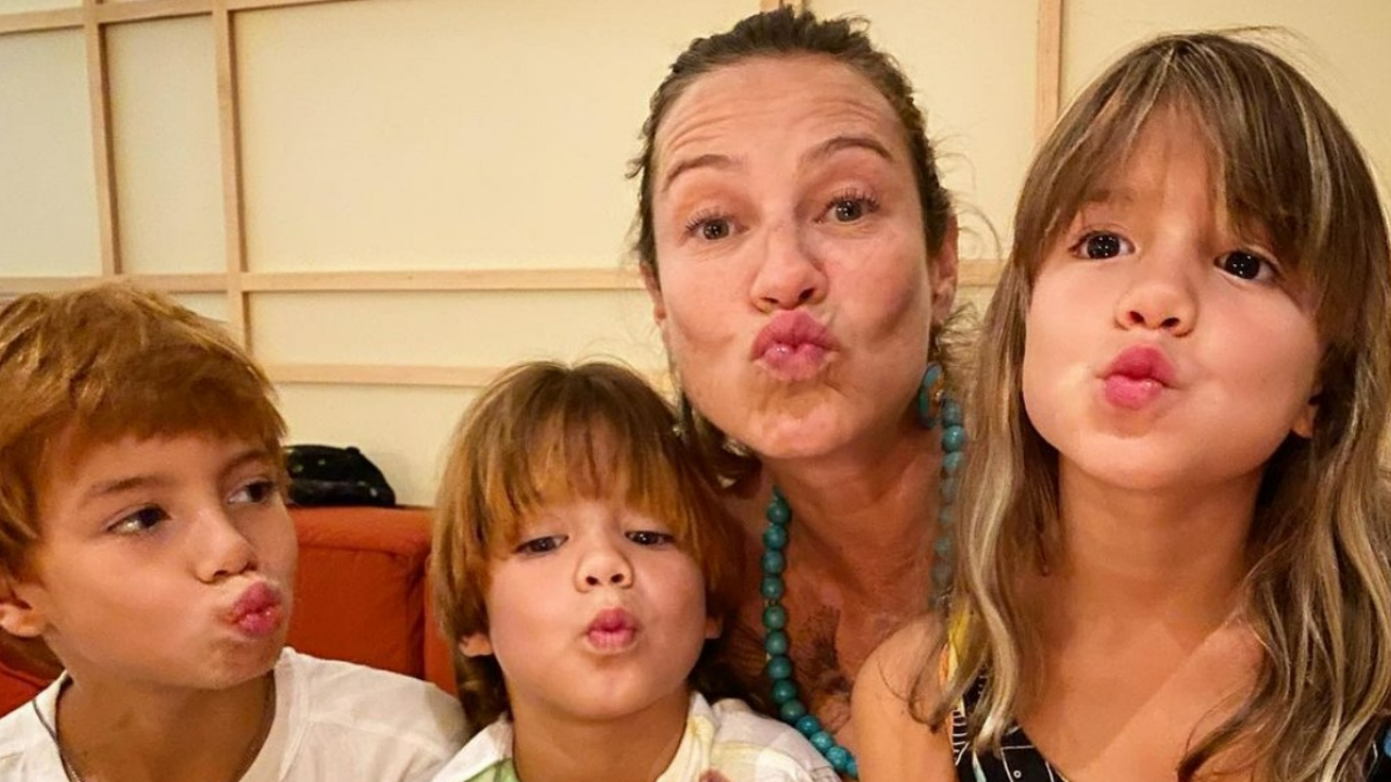 Luana Piovani se declara para o filho em momento de diversão em Nova York: ”Meu bolota”