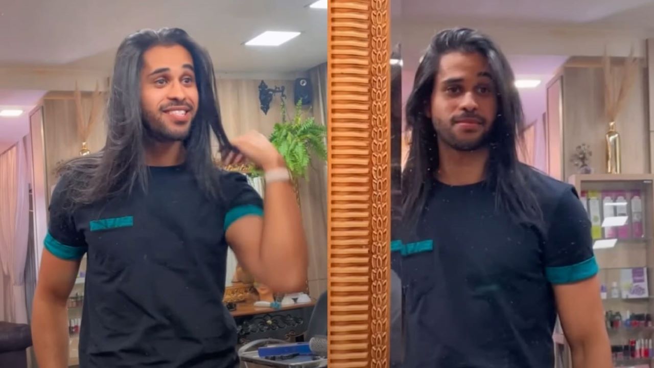 Ex-BBB Luciano Estevan faz mudança radical no cabelo e surpreende seus seguidores