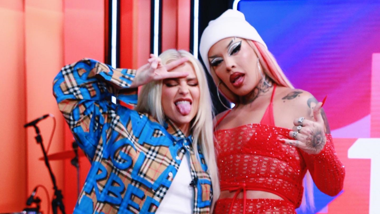 Luísa Sonza e Gloria Groove mostram o rebolado ao dançar ‘SentaDONA’ nos bastidores do TVZ