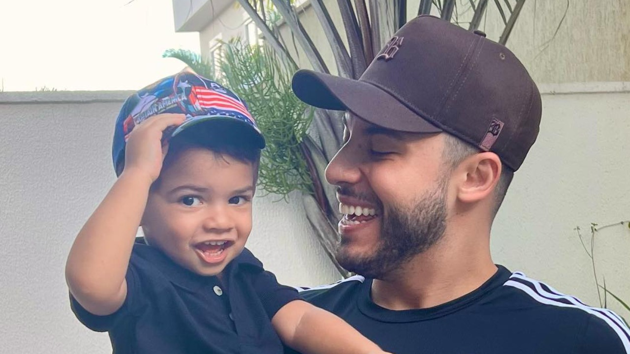 Murilo Huff faz declaração para o filho: ”Eu e você sempre”