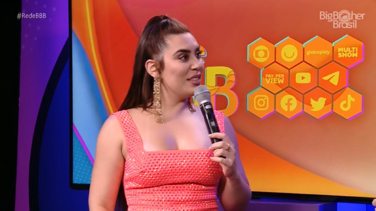 Naiara Azevedo comenta o seu retorno à casa do ‘BBB 22’: ”A gente potencializa as coisas lá dentro”