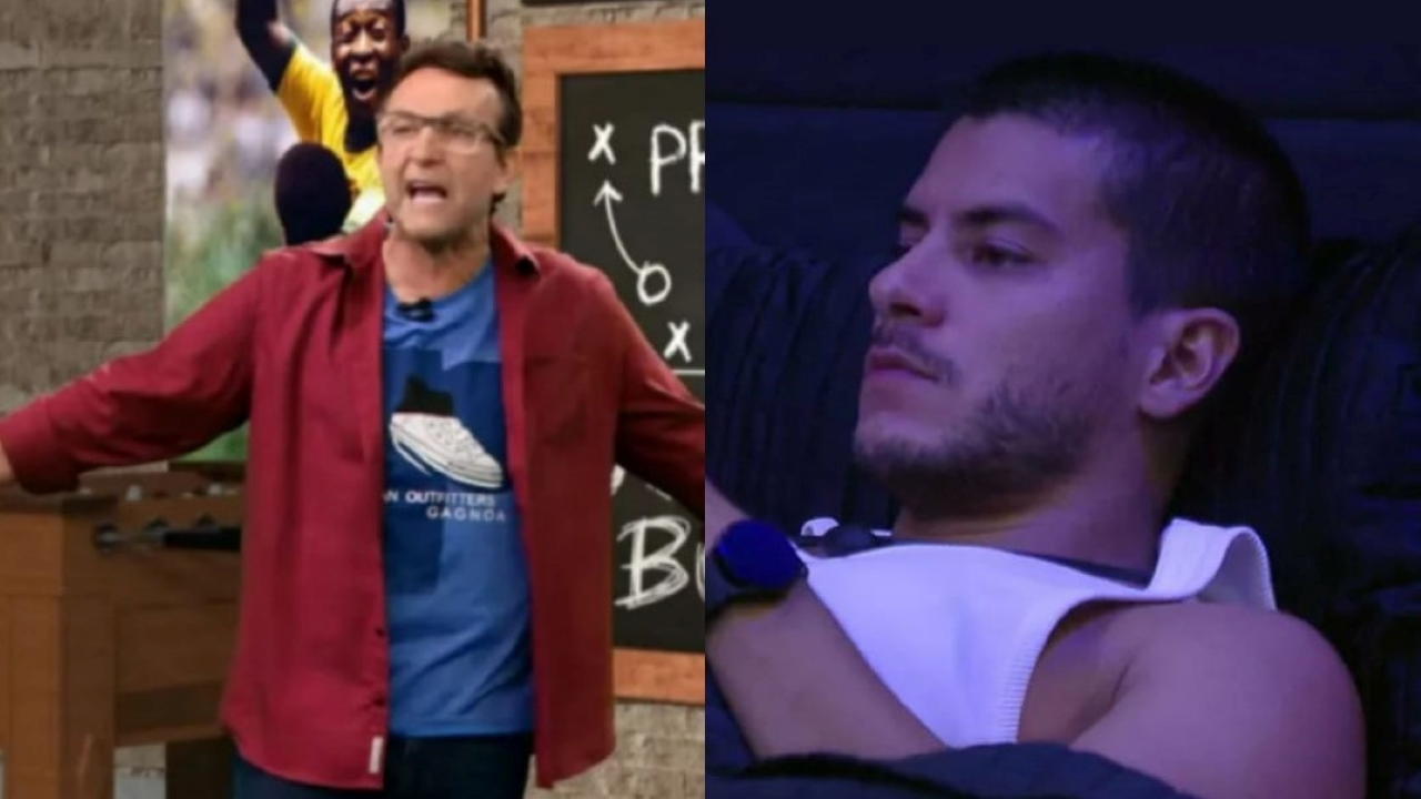 Quebrando os protocolos da Band, Neto critica favoritismo de Arthur Aguiar no ”BBB 22”