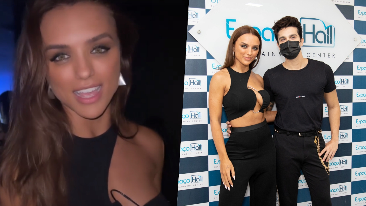Rafa Kalimann celebra aniversário com show de Luan Santana e karaokê na rua: ”Como estou feliz”