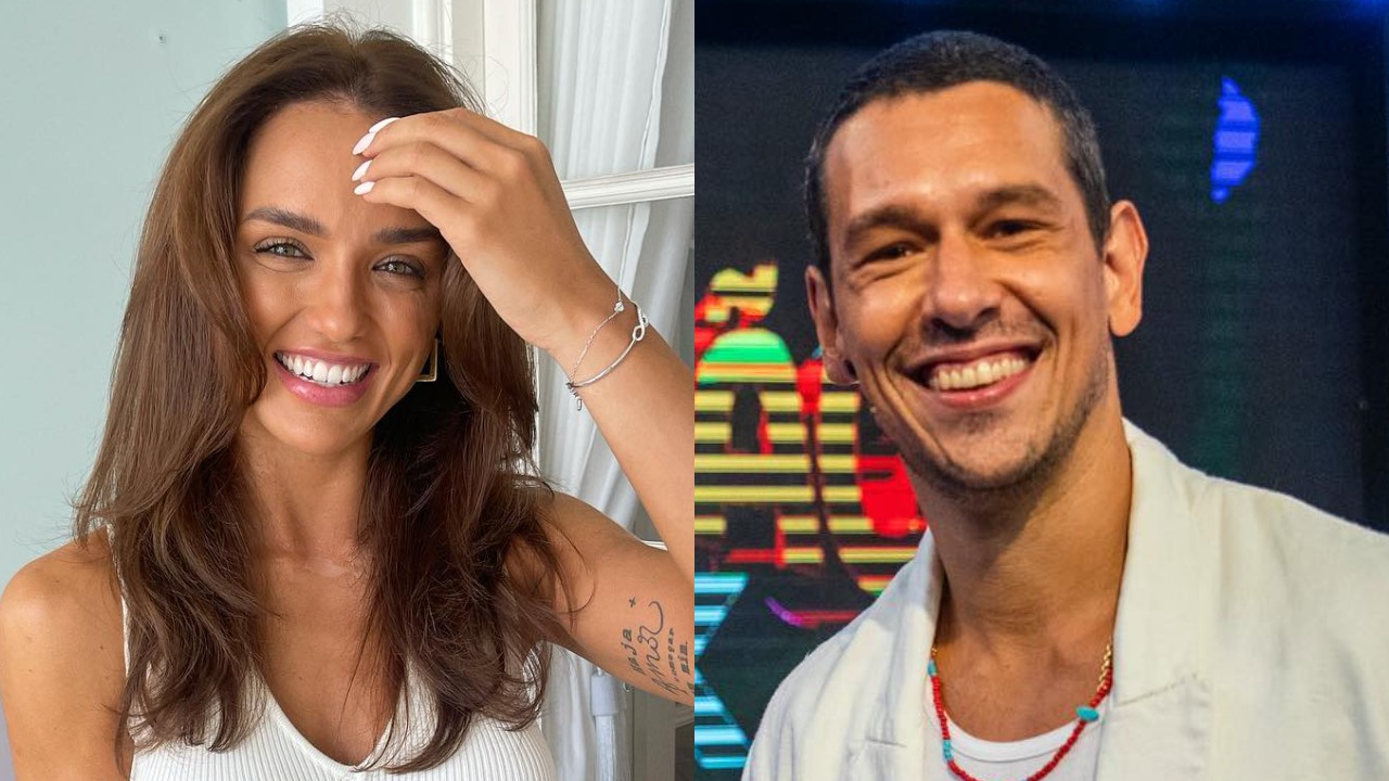 Rafa Kalimann é vista de mãos dadas com o ator João Vicente de Castro
