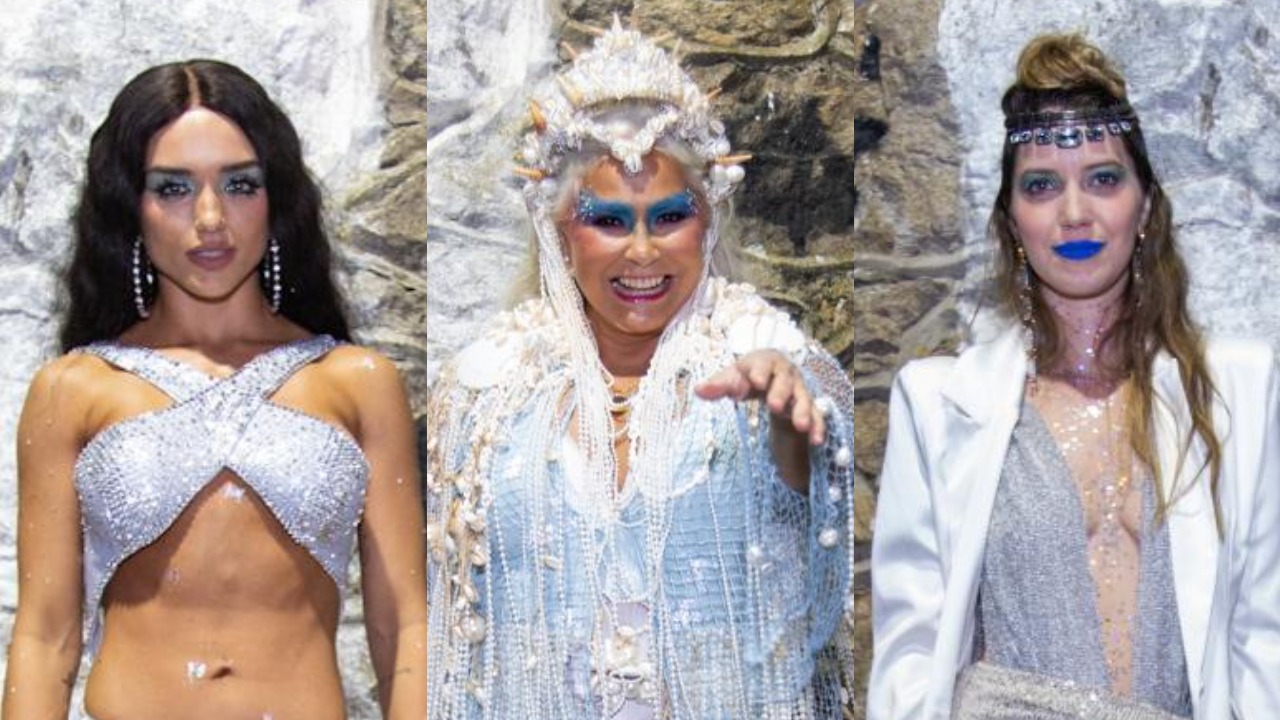 Com fantasia inspirada na cantora Cher, Rafa Kalimann curte baile de Carnaval no Rio com famosos