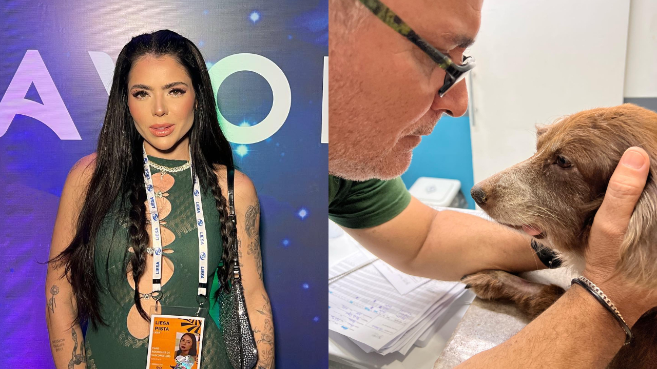 Thaís Vasconcellos emociona a web ao se despedir do cachorro da família: ”Dia mais difícil da minha vida”