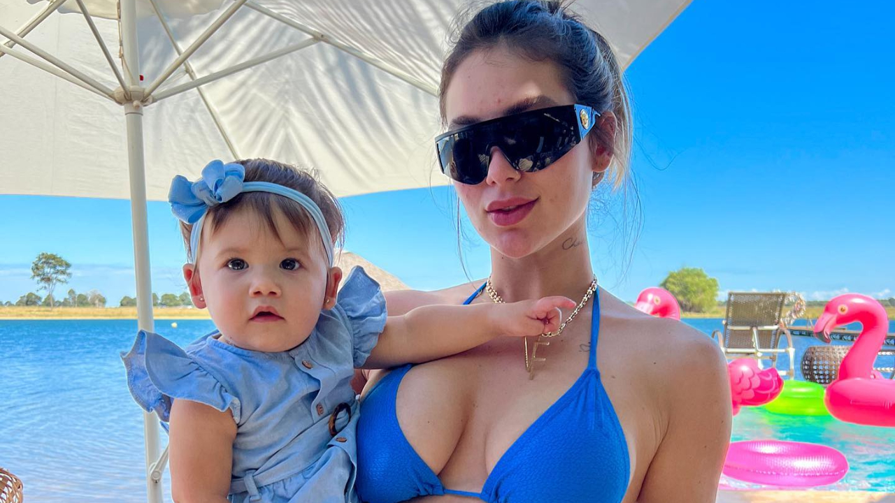 Virginia celebra 11 meses de Maria Alice: ”Amor das nossas vidas”