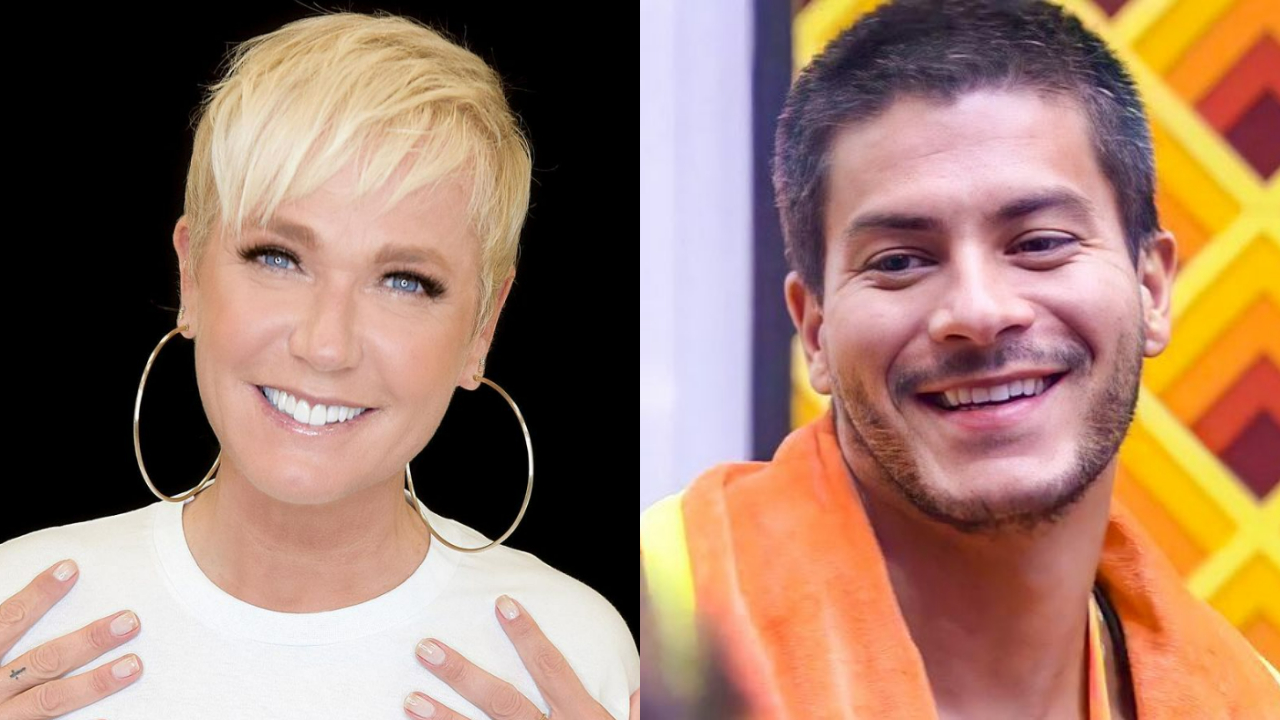 Xuxa Meneghel relembra participação de Arthur Aguiar, ainda pequeno, em seu programa : ” Vai ser sempre meu campeão…”