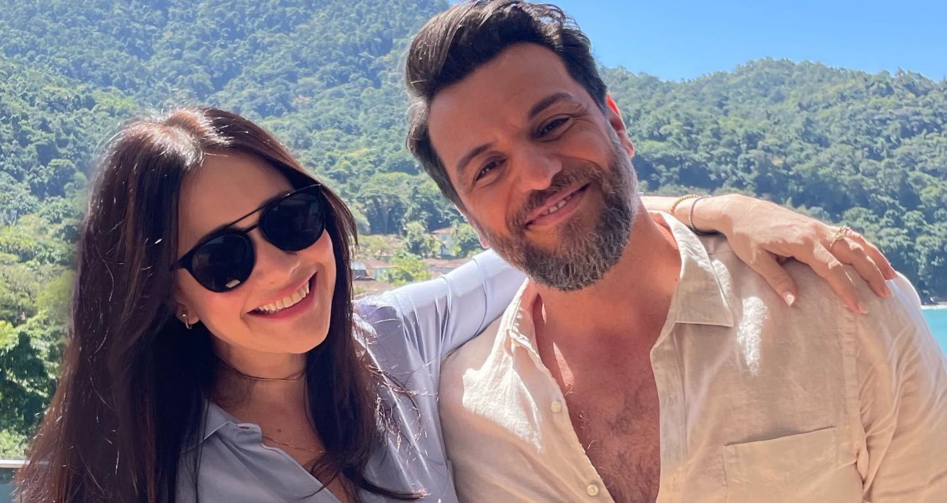 Alessandra Negrini exalta parceria com Rodrigo Lombardi em novo trabalho: “Um casal chique”