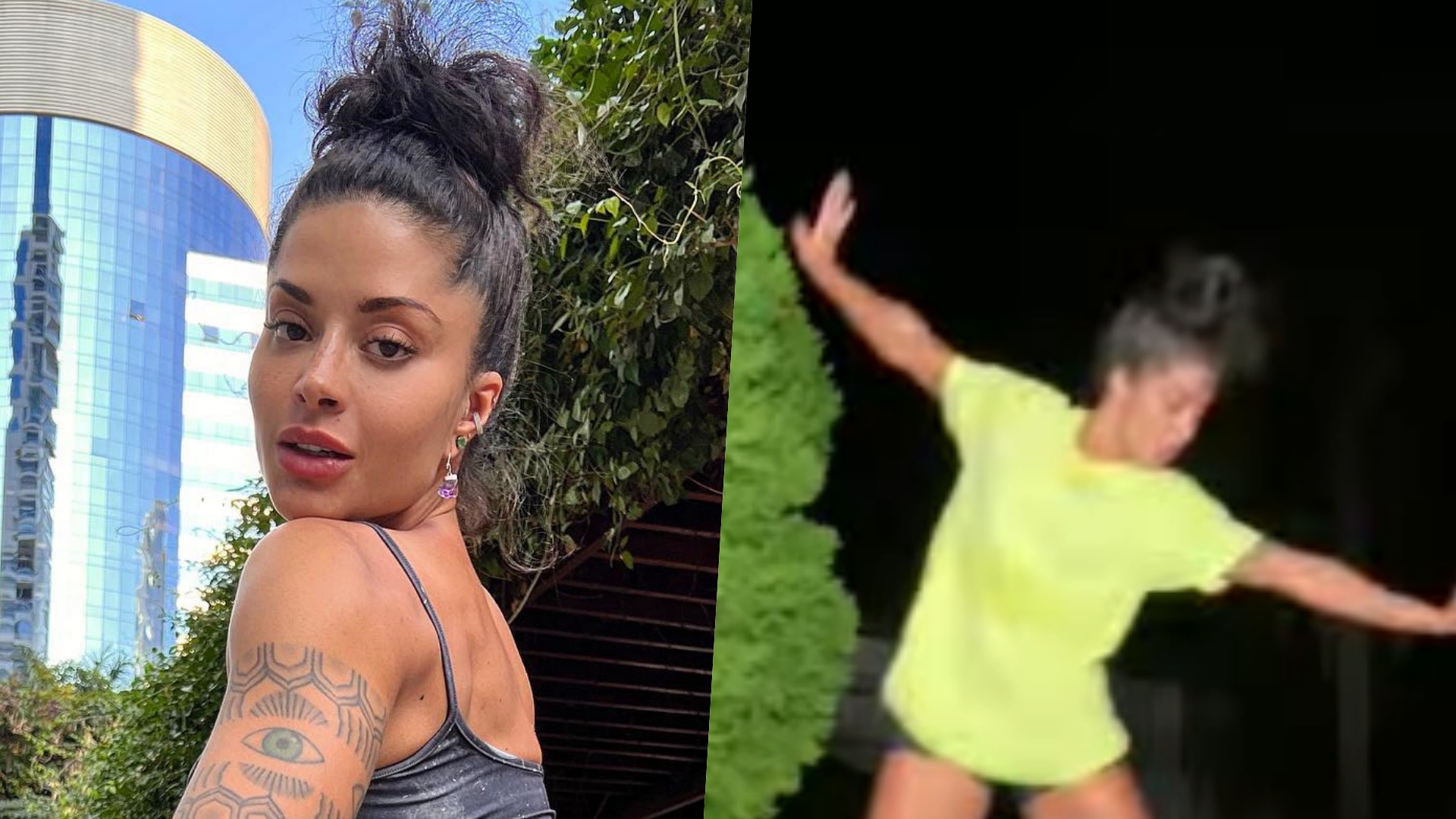 Aline Campos rebola com vontade em vídeo com shorts minúsculo: ”Quem lembra?”