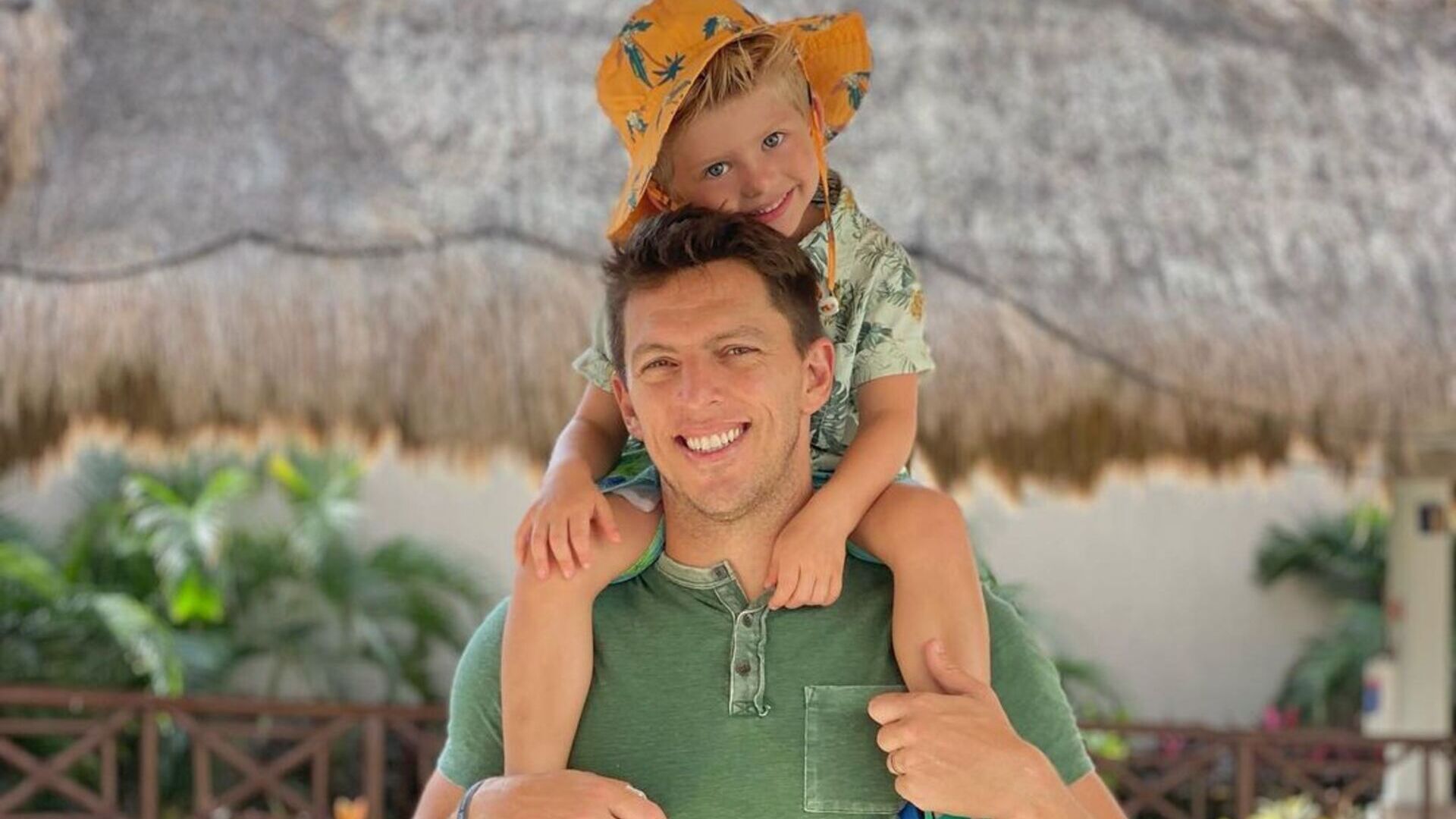 Ex de Karina Bacchi, Amaury Nunes, manda recado para o filho: ”Hoje não posso estar com você”