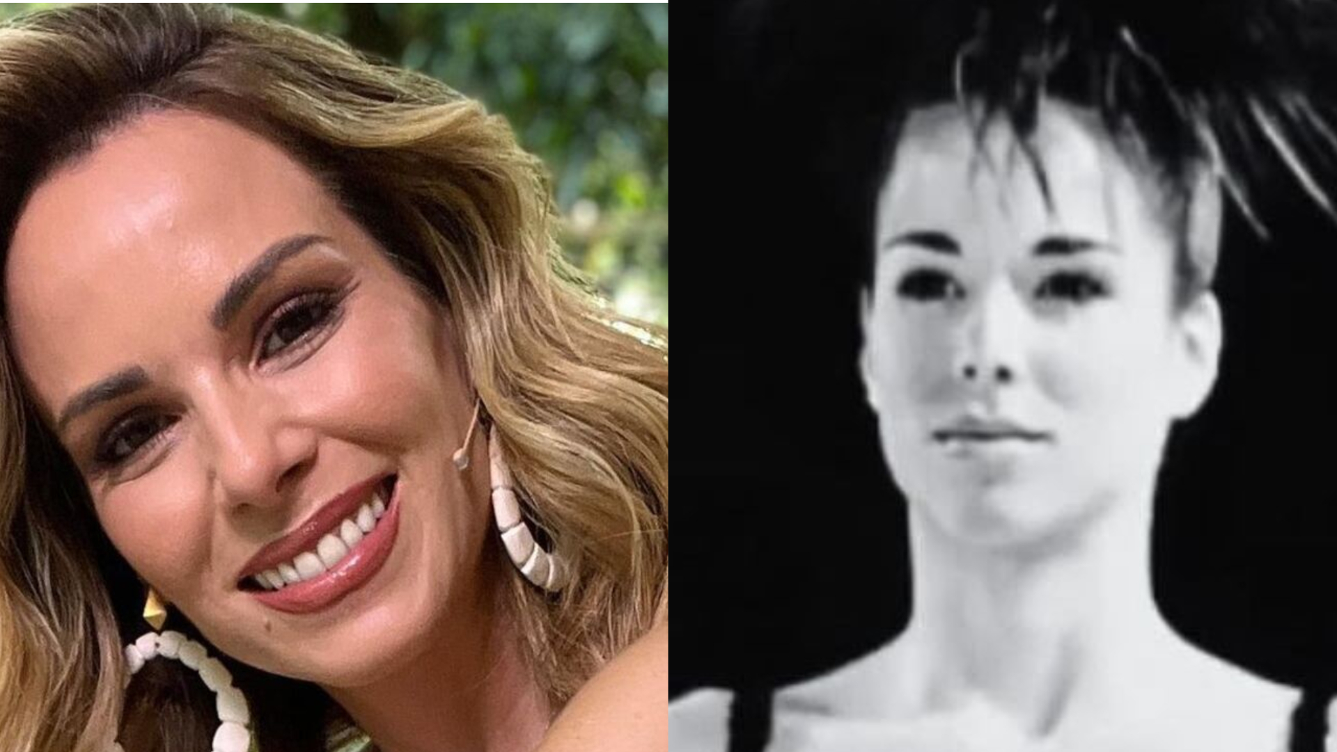Ana Furtado relembra fotos de sua antiga profissão: ”O ano era 1995”