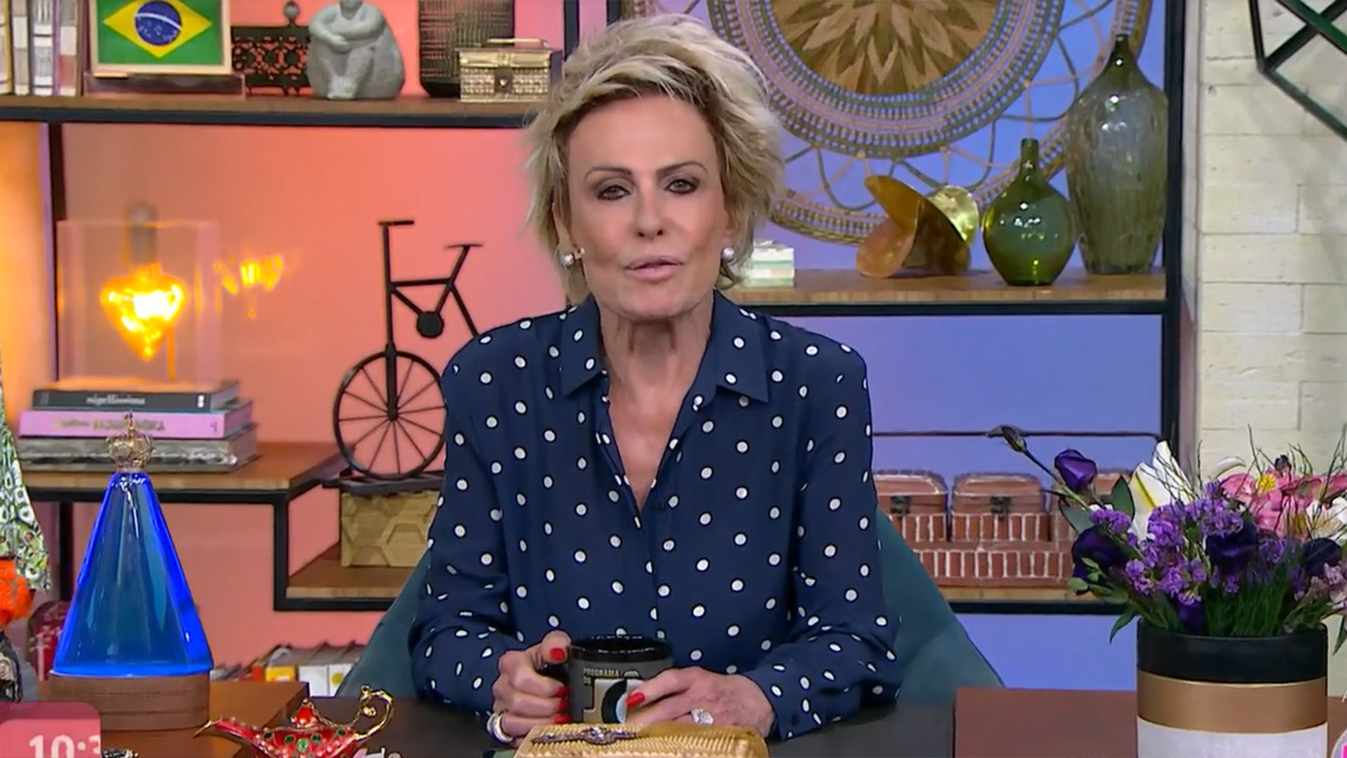 Ana Maria Braga interrompe programa gravado para falar de Jô Soares