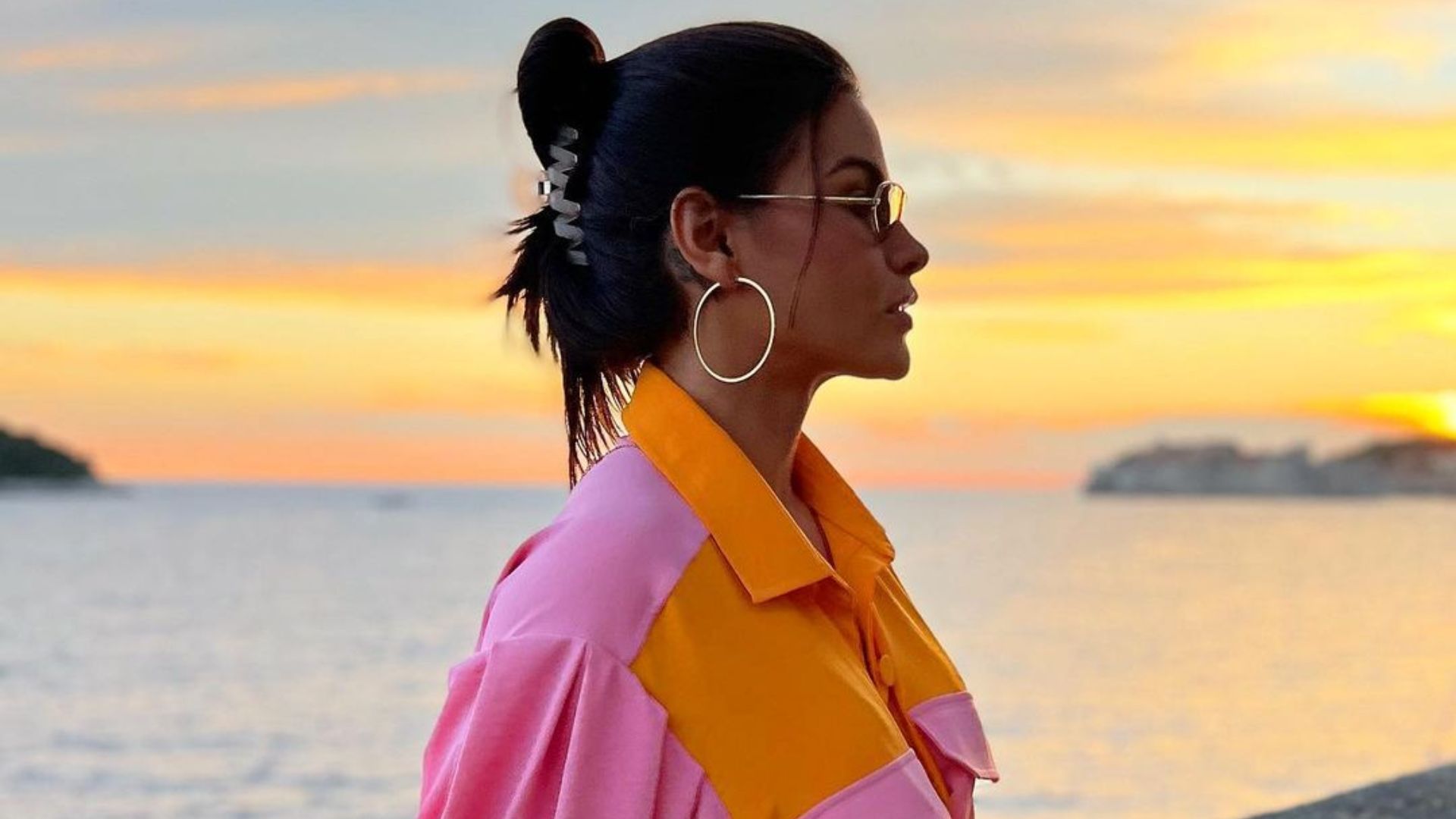 Andressa Suita se encanta com pôr do sol impressionante na Croácia: “Lindo”