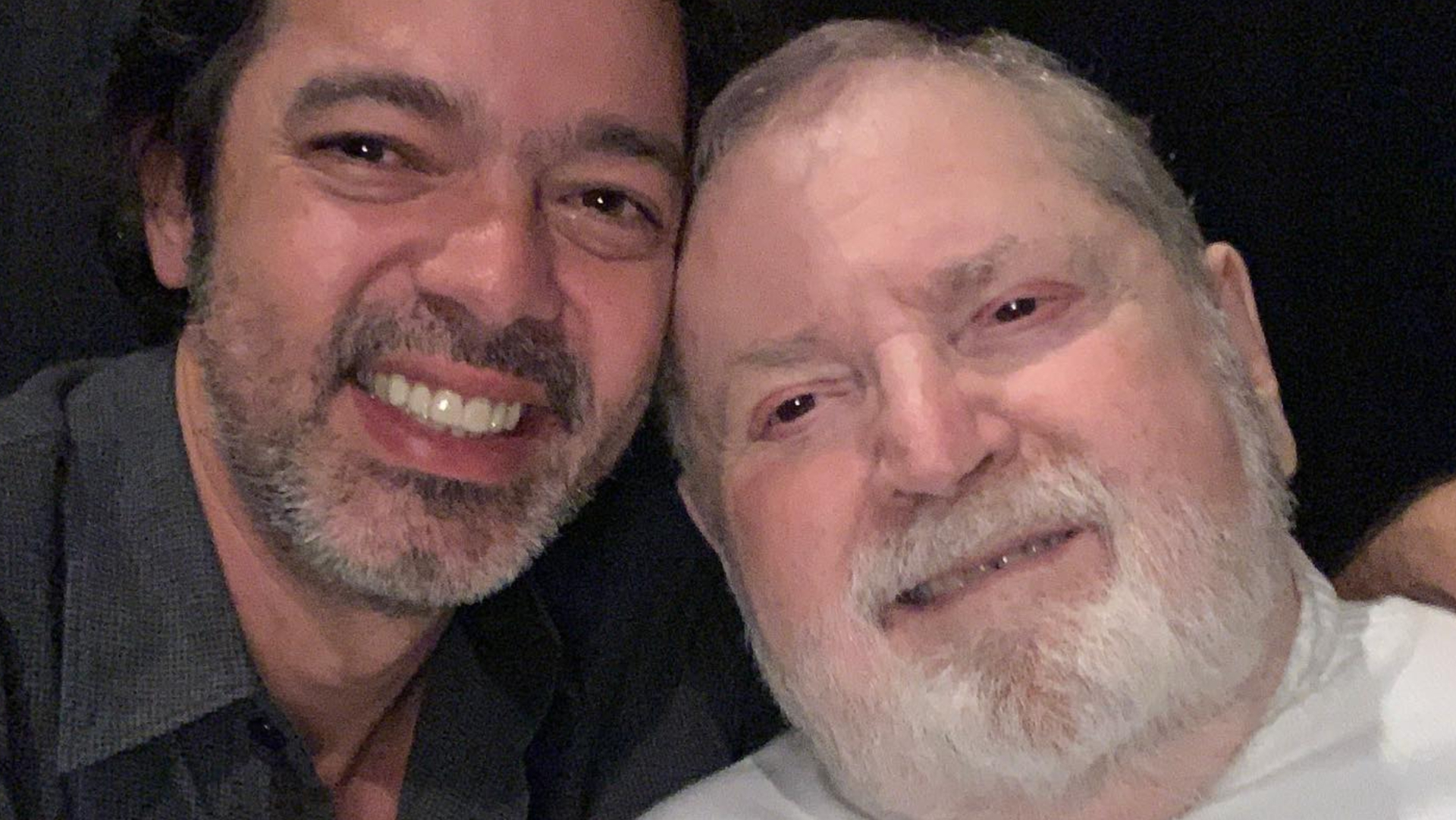 Bruno Mazzeo posta foto antiga com Jô Soares e faz declaração emocionante: ”Me tratou como filho”
