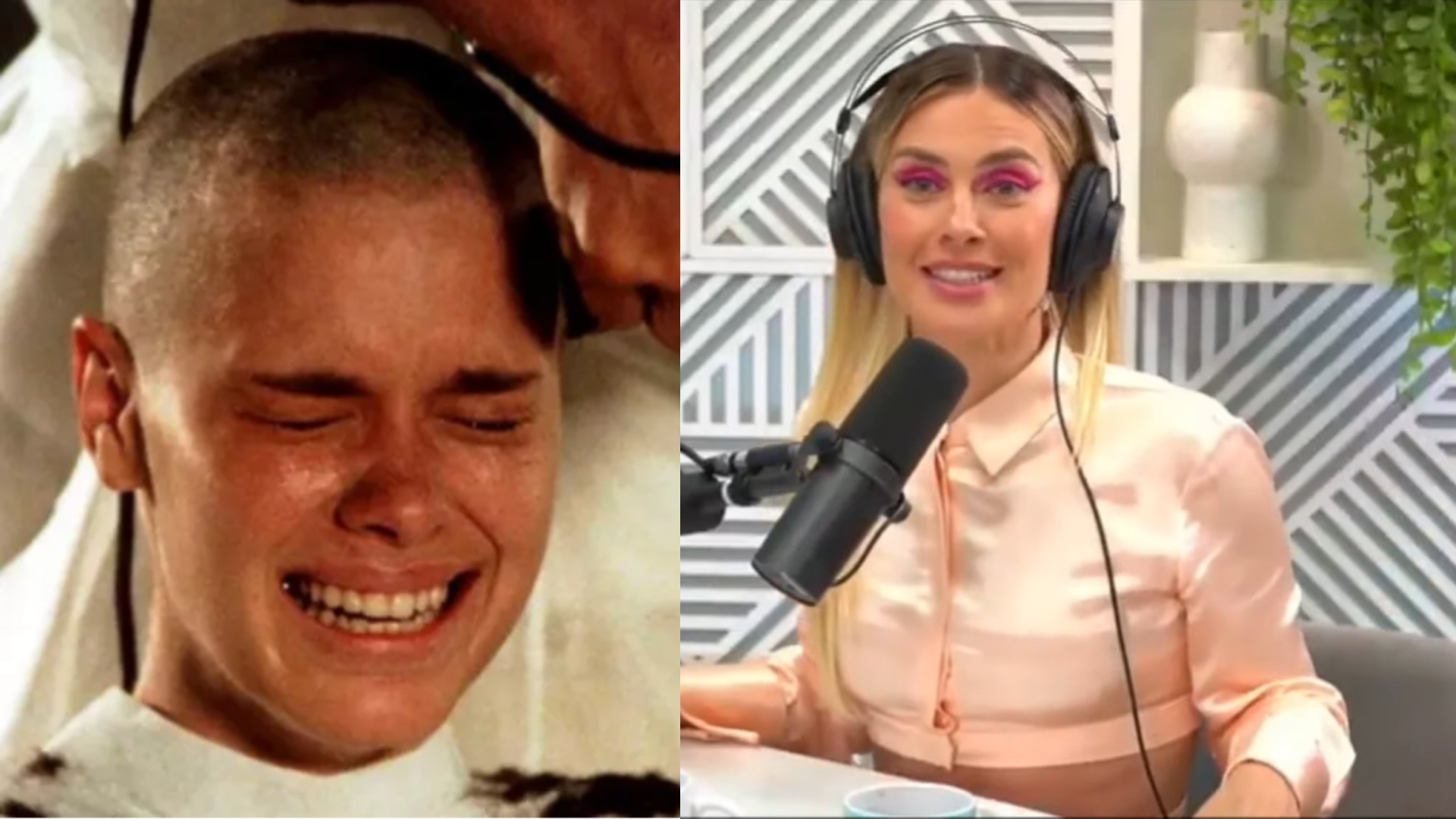 Carolina Dieckmann conta como ficou sabendo que ia raspar a cabeça para Laços de Família