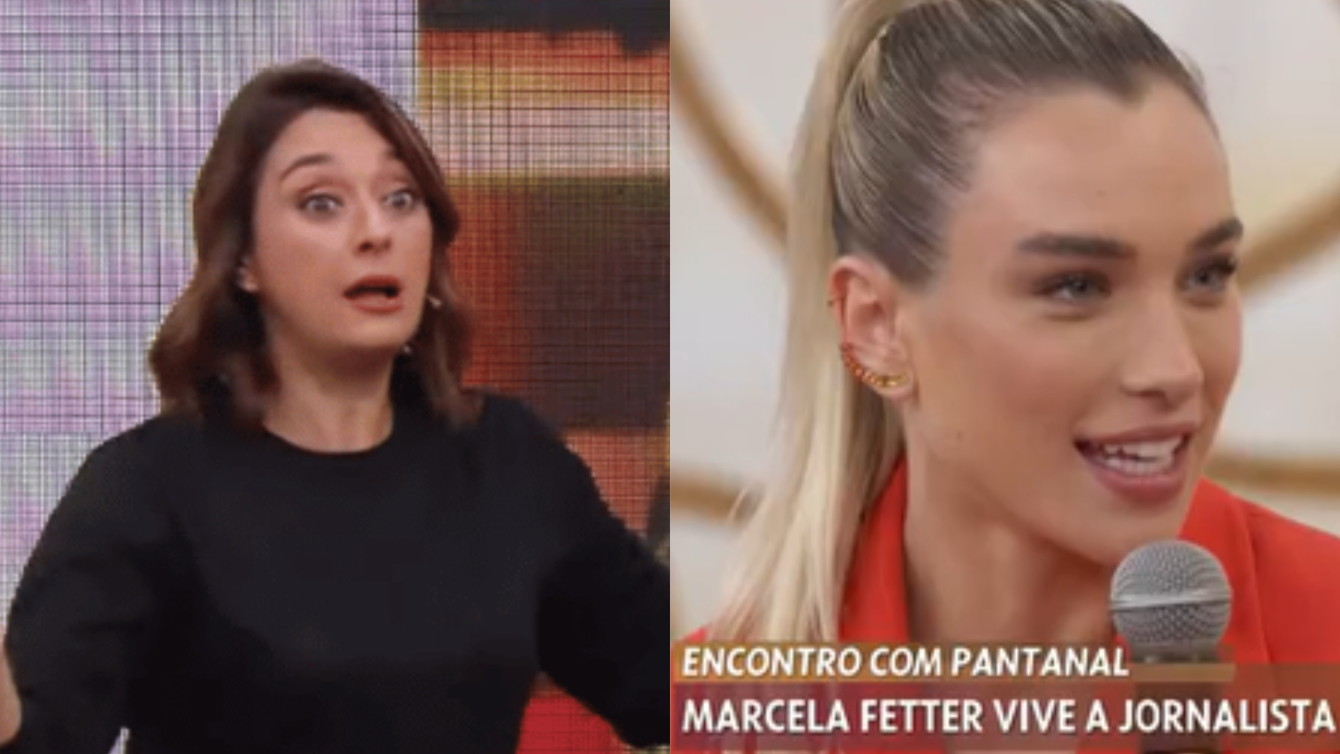Catia Fonseca comenta sobre Manoel Soares corrigir atriz de ‘Pantanal’ durante ao vivo