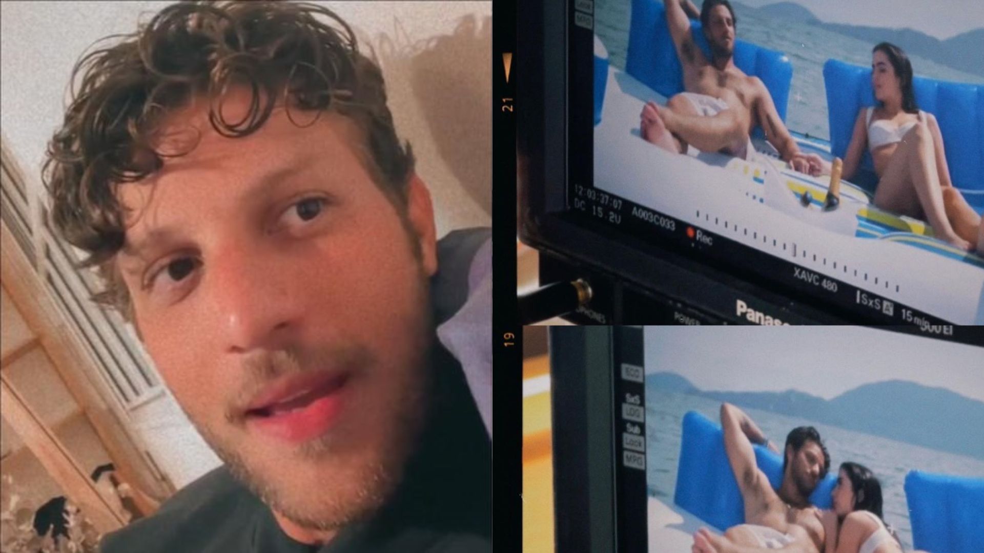 Chay Suede rasga elogios para Jade Picon após gravação da primeira cena de ‘Travessia’
