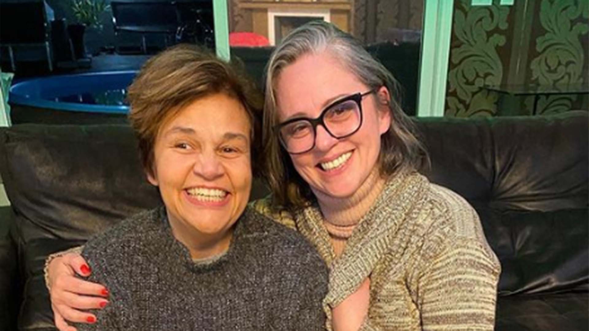 Guta Stresser encontra Claudia Rodrigues após descobrir que tem esclerose múltipla