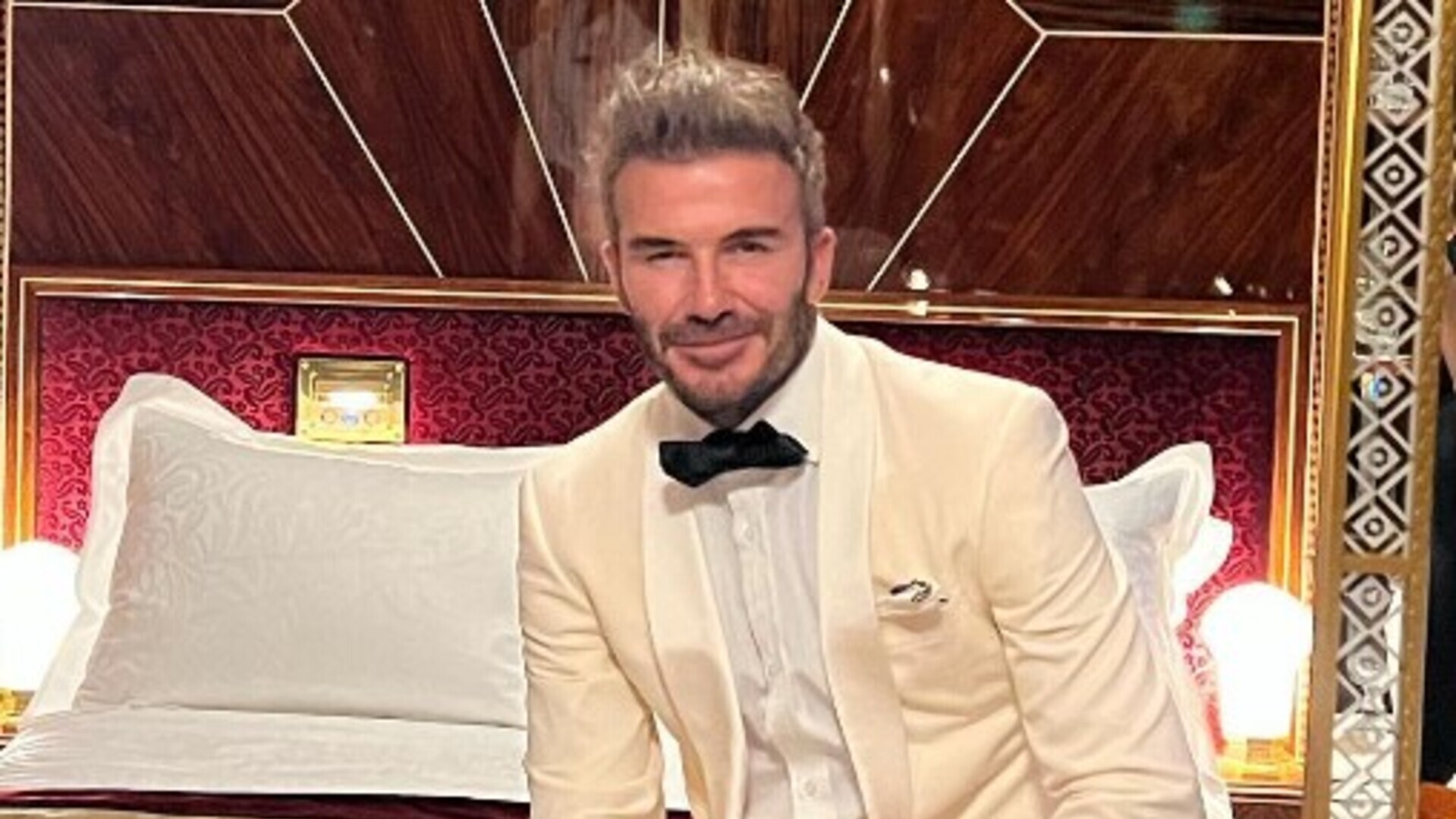 David Beckham posta foto rara ao lado dos dois filhos mais velhos